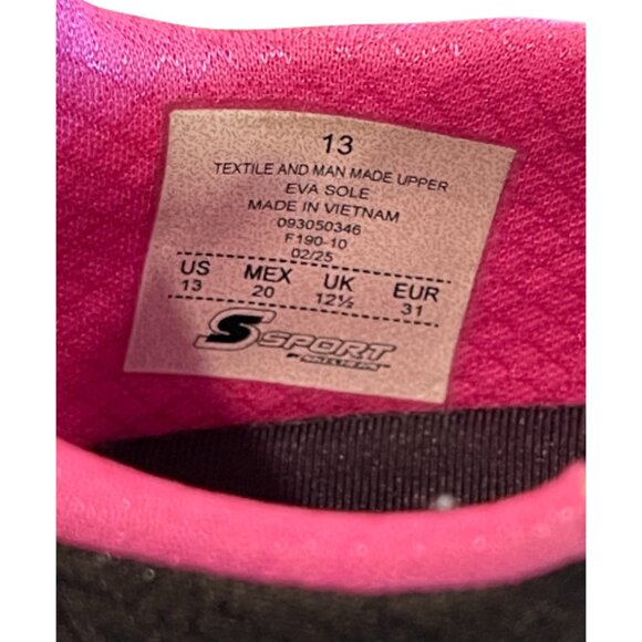 SKECHERS S Sport By Skechers Kids' Vana Sneakers Size: 13 Color: Black - Picture 7 of 7